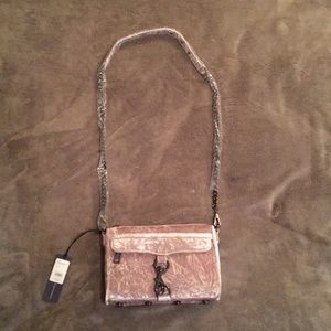 Rebecca Minkoff Velvet Mini MAC Putty